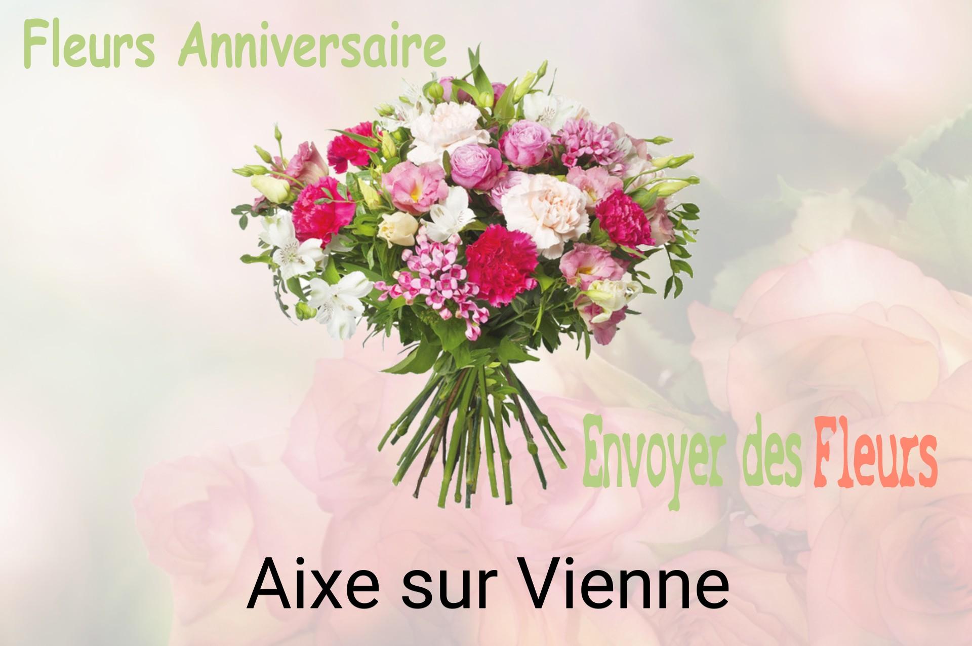 Bouquet de fleurs d’anniversaire livré à Aixe-sur-Vienne
